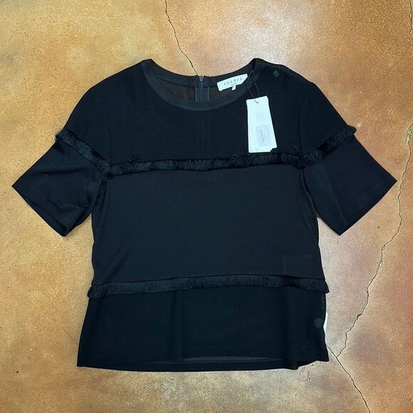 Sandro Black Eurielle noir 3 NWT - Picture 1 of 7